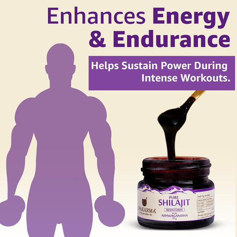 Upakarma Shilajit with Ashwagandha Resin - Ayurvedic Herbal Supplement, 20g - Image 4