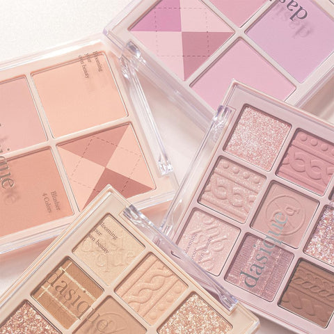Dasique Blending Mood Cheek #05 Violet Knit - 4 Tone Blush Palette - Image 4