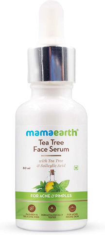 Mamaearth Tea Tree & Salicylic Acid Face Serum for Acne - 30ml
