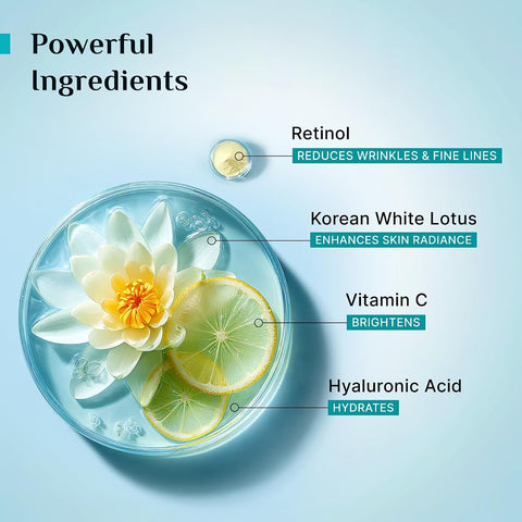 Pilgrim Korean Retinol Under Eye Cream with Vitamin C & Hyaluronic Acid, 30g - Image 4