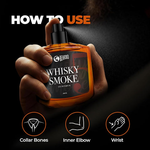 Beardo Whiskey Smoke Eau de Parfum - Spicy Woody Fragrance, 100ml - Image 6