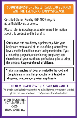 New Chapter Vitamin C + Elderberry - Fermented Capsules, 60 Count - Image 7