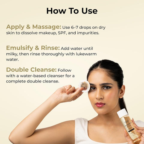 Conscious Chemist Makeup Remover Oil Cleanser with Olives - 130ml - Image 6