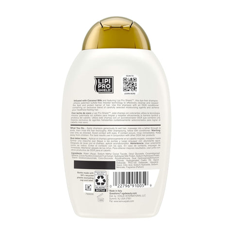 Ogx Shampoo Coconut Milk - 385 ml