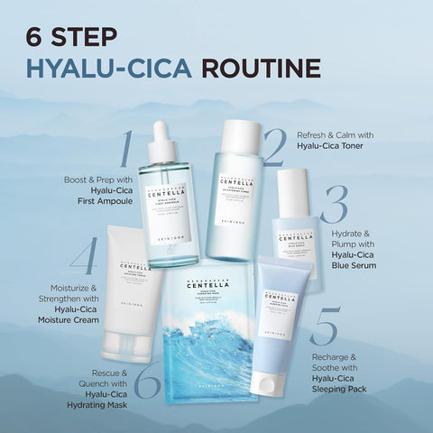 Skin1004 Madagascar Centella Hyalu-Cica Blue Serum - 50ml - Image 7