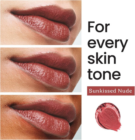 Color Cupid Lipstick - Matte Sunkissed Nude BL06 with Hyaluronic Acid and Jojoba Oil - Image 3