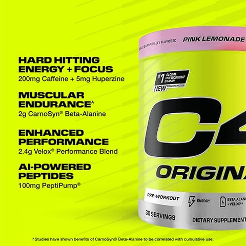 Cellucor C4 Original 30Srv Pink Lemonade