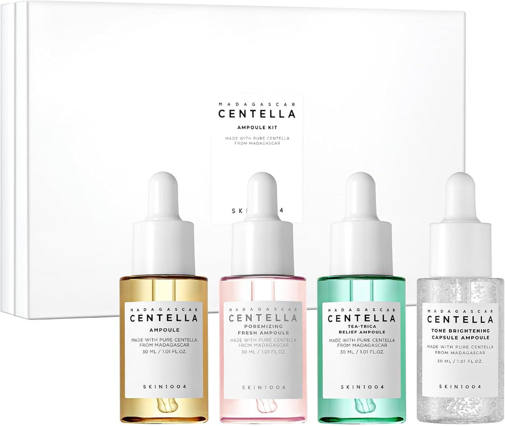 Skin1004 Madagascar Centella Ampoule Kit - 100% Centella Asiatica Face Treatment Set