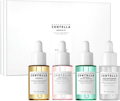 Skin1004 Madagascar Centella Ampoule Kit - 100% Centella Asiatica Face Treatment Set