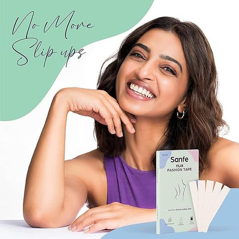 Sanfe Flix Fashion & Fabric Tape, 36 Piece Double Sided