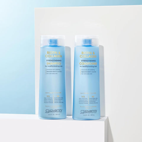 Giovanni Biotin & Collagen Strengthening Shampoo with Hyaluronic Acid - 399ml - Image 7