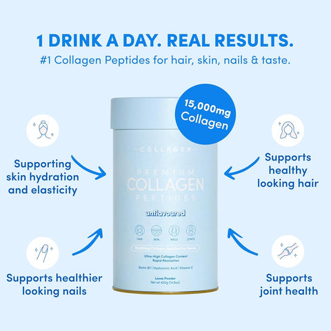The Collagen Co Collagen Powder Unflavoured - 420g Beauty Supplement - Image 5
