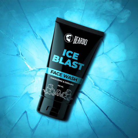 Beardo Ice Blast Face Cleanser with Aloe Vera & Vitamin E - 100ml - Image 8