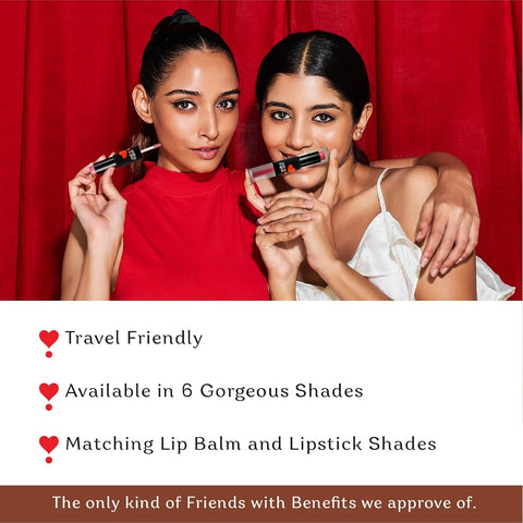 Color Cupid Lip Balm + Liquid Lipstick Mochamingle LB2 - Dual-End Hydration and Colour - Image 5