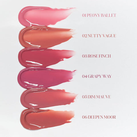 Rom&Nd Glasting Colour Gloss 03 Rose Finch - Plump Shine Finish - Image 5