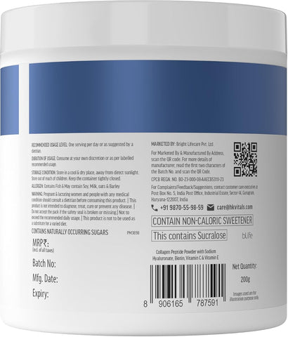 HK Vitals Marine Collagen Supplement for Men - Powder, 200g - Image 8
