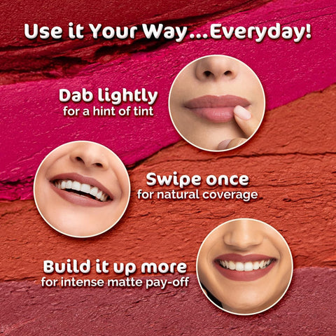 Mamaearth Moisture Matte Lipstick - Shade 04 Cinnamon Nude, with Avocado Oil & Vitamin E, 2g - Image 8