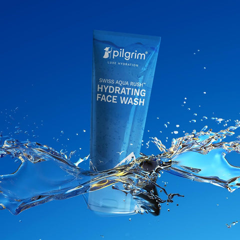 Pilgrim Swiss Aqua Rush Hydrating Face Wash - Pentavitin & Aquaxyl, 100ml - Image 2