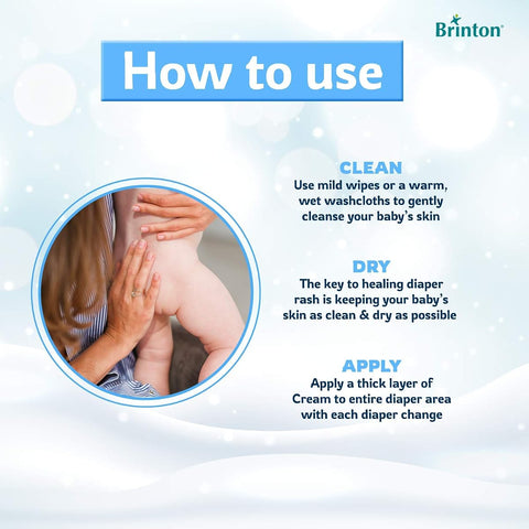 Brinton HipoSoft Diaper Rash Cream - Natural Blend with Zinc Oxide, 30g - Image 3
