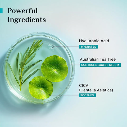 Pilgrim Tea Tree Light Gel Moisturizer with Hyaluronic Acid & CICA - 80g - Image 2