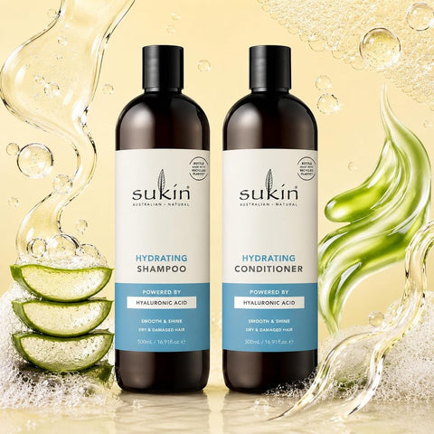 Sukin Hydrating Conditioner with Shea Butter & Oils, 500ml - Image 6