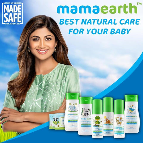 Mamaearth Soothing Baby Massage Oil, Cold-Pressed Almond & Jojoba - 100ml - Image 6
