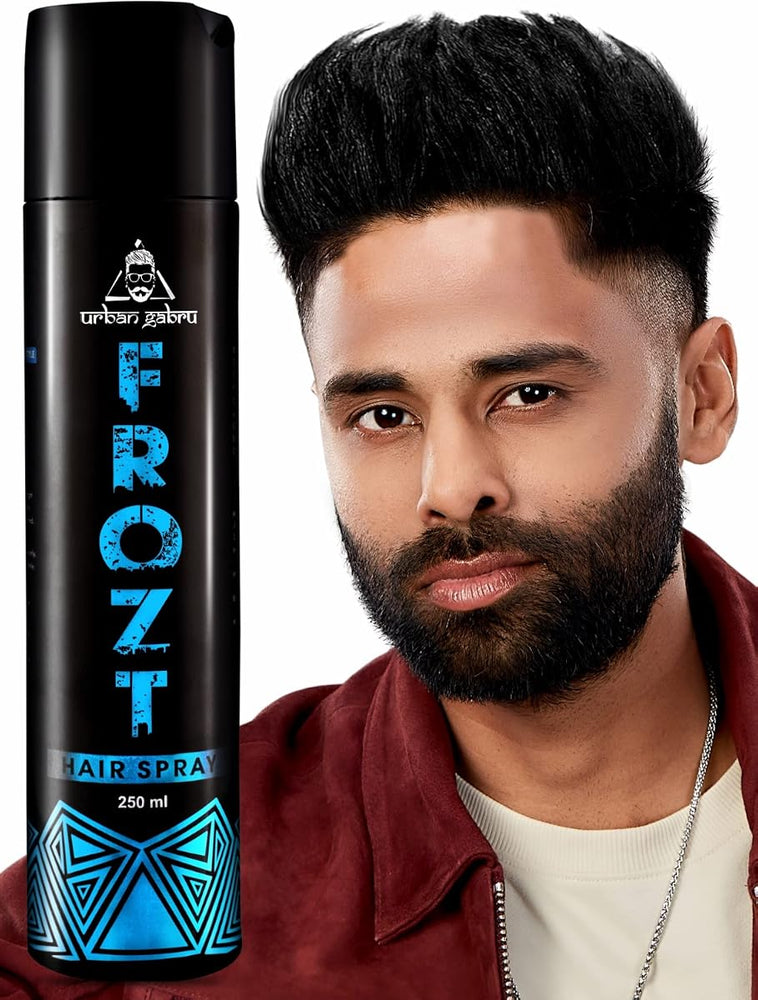 Urban Gabru Frozt Hair Spray - Extreme Hold, Aloe Vera - 250ml