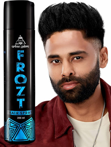 Urban Gabru Frozt Hair Spray - Extreme Hold, Aloe Vera - 250ml