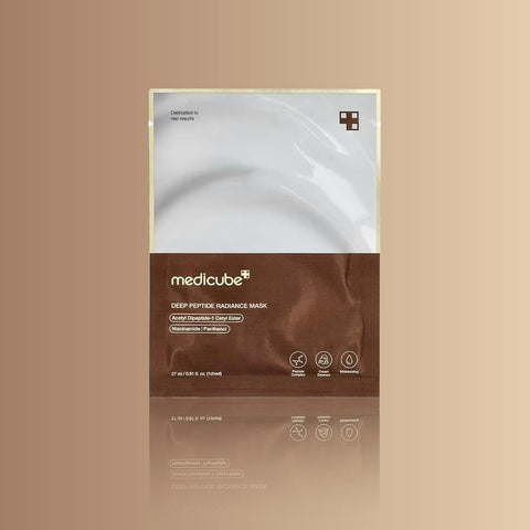 Medicube Deep Peptide Radiance Mask Sheet - Peptide-Infused, Radiance-Boosting, 27ml - Image 2