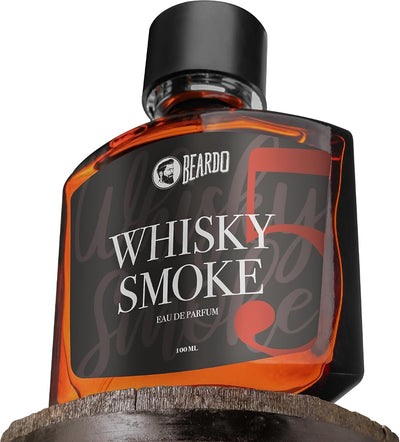 Beardo Whiskey Smoke Eau de Parfum - Spicy Woody Fragrance, 100ml