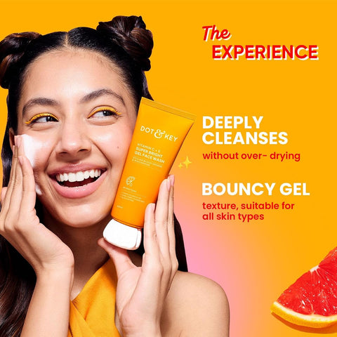 Dot & Key Vitamin C + E Gel Face Cleanser - 100ml - Image 2