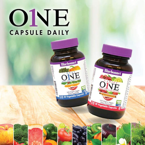 BlueBonnet Women's One Whole Food Vegetable Capsule - K2, 30 Count - Image 5