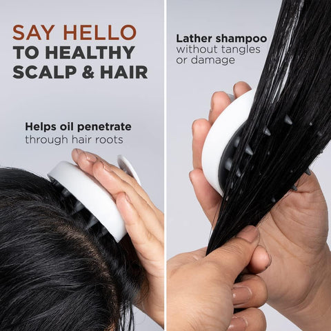 Pee Safe Scalp Massager & Shampoo Brush - Silicone, 1 Count - Image 7