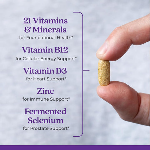 New Chapter Every Man's One Daily Multivitamin - 72 Vegetarian Tablets - Image 6