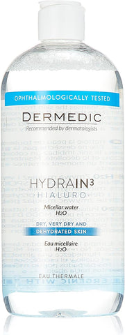 Dermedic Hydrain3 Micellar Water H2O - 500 ml