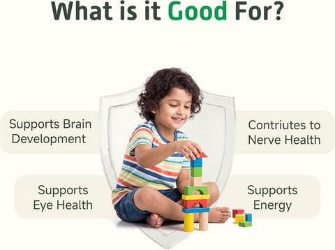 Little Joys DHA Brain Health Gummies 2+ - Strawberry - 30 Pack - Image 3