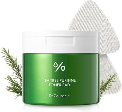 Dr.Ceuracle Tea Tree Purifine Toner Pad - 160ml, 60 Pieces