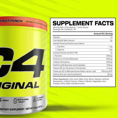 Cell C4 Fruit Punch - 30 Servings – image 2