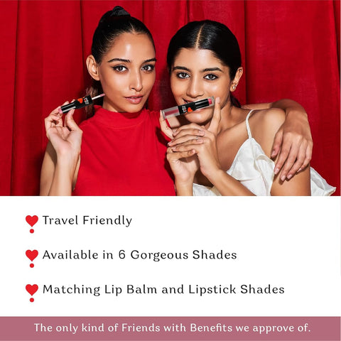 Color Cupid Lip Balm + Liquid Lipstick Duo Nudeplay LB4 - Hydrating and Tinted - Image 5