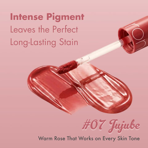Rom&Nd Juicy Lasting Tint 07 Jujube - Glossy, 5.5g - Image 5