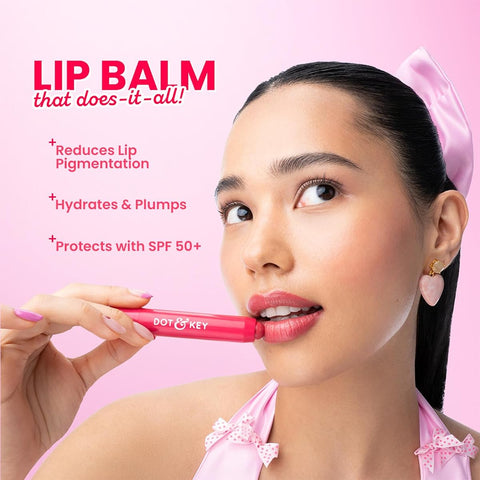 Dot & Key Lip Balm SPF 50 with 2% Kojic & Vitamin C, 4g - Image 3