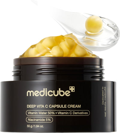 Medicube Deep Vita C Capsule Cream - Vitamin C Gel Texture - 1.94 oz