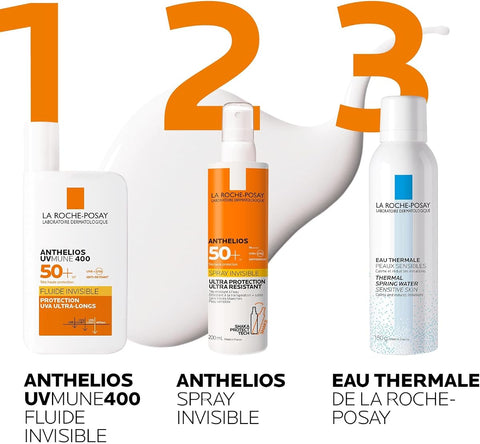 LRP Anthelios UVMune 400 SPF50+ Invisible Fluid, Fragrance-Free, 50ml - Image 4