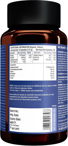 HK Vitals Gut Health & Probiotics - 60 Capsules - Image 7