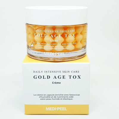 MEDI-PEEL Gold Age Tox H8 Anti-Aging Face Cream with Silkworm Extract, 50g