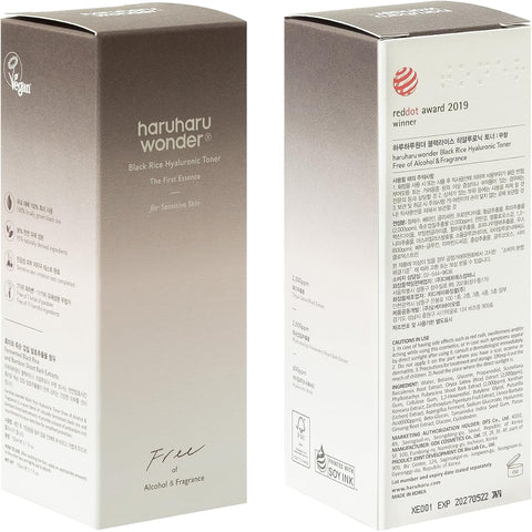 Haruharu Wonder Black Rice Hyaluronic Toner - Alcohol & Fragrance Free, 150ml - Image 7