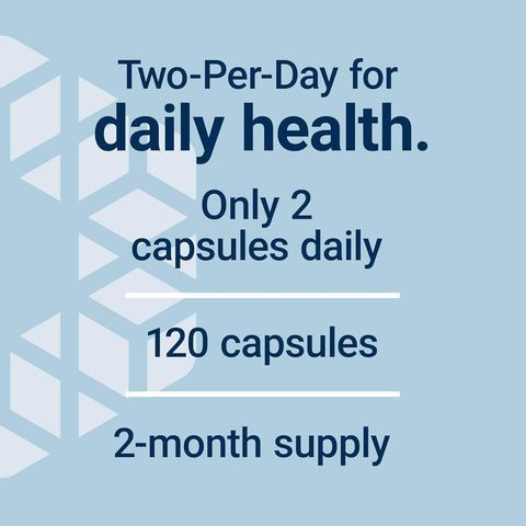 Life Extension Two-Per-Day Multivitamin Capsules - High Potency, 120 Count - Image 4