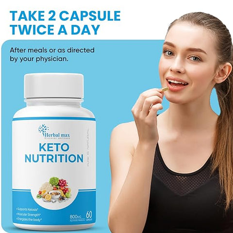Herbal Max Keto Nutrition 30 Caps