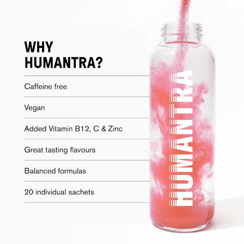 Humantra Electrolyte Powder - Berry Pomegranate, 72g, 20 Sachets - Image 3