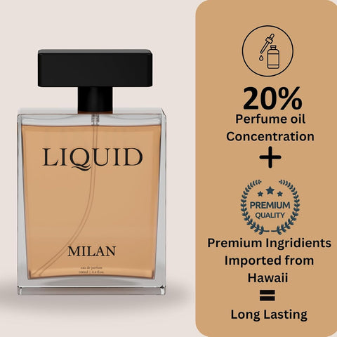 Milan Liquid Eau de Parfum for Women - 90ml, Vanilla Honey Cookies Scent - Image 4